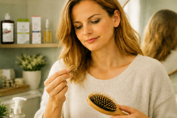 Chute de cheveux à l’automne : pourquoi les cheveux tombent-ils davantage après l’été ?
