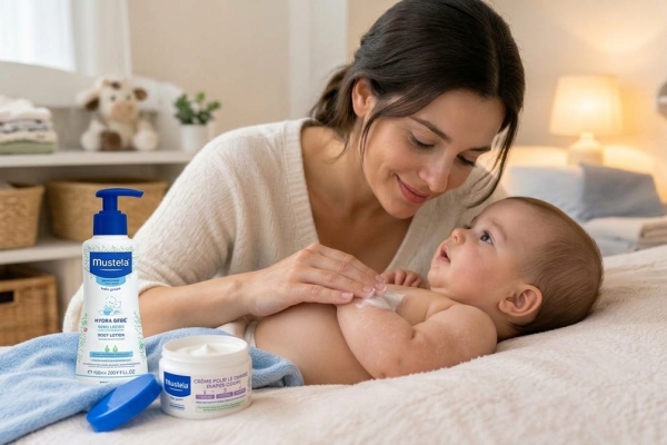 Peau sèche du bébé à l’automne : comment protéger sa peau quand le temps change ?