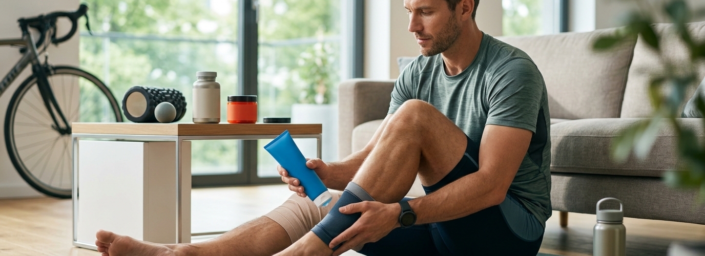 Crampes, courbatures, tendinites : vos auto-soins en pharmacie
