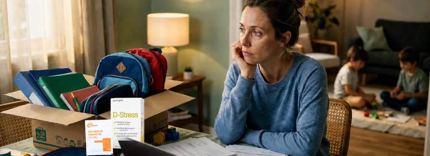 Fatigue de rentrée chez l'adulte : magnésium, vitamines B et solutions de pharmacien