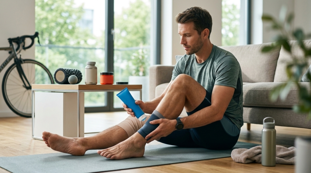 Crampes, courbatures, tendinites : vos auto-soins en pharmacie