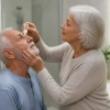 Yeux secs chez le senior : pourquoi les yeux piquent, brûlent ou larmoient-ils davantage ?