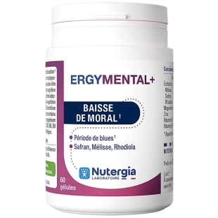 ERGYMENTAL+ - Baisse de Moral - Complément alimentaire 60 gélules