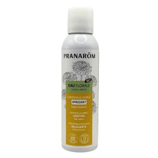 hydrolat camomille noble bio eau florale apaisante peau sensible rougeurs yeux pranarom