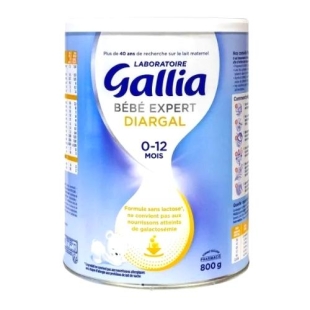 GALLIA Bébé Expert Diargal Lait 0-12 mois 800 g