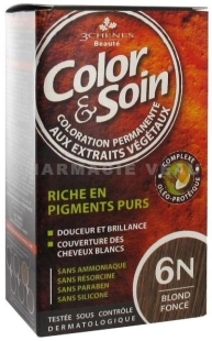 COLOR et SOIN Coloration Permanente BLOND FONCÉ - 6N