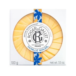 ROGER & GALLET - Savon Bienfaisant 100 g,  Vanille Soleil