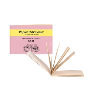 Papier d’Arménie - 1 Carnet Rose