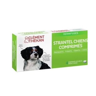 CLEMENT THEKAN Strantel Vermifuge CHIENS (4 comprimés)