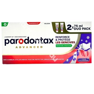 PARODONTAX - Renforce et Protège les Gencives - Menthe Fraîche - 2x75ml