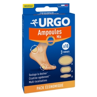 Urgo Pansements Ampoules Mix x10