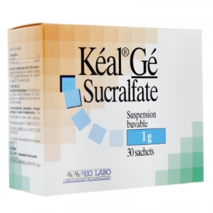 KEAL Gé 1G (Sucralfate) Ulcères gastriques et duodénaux (30 sachets buvables)