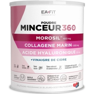 EAFIT - Poudre Minceur 360 Morosil, Collagène Marin & Acide Hyaluronique - 275g