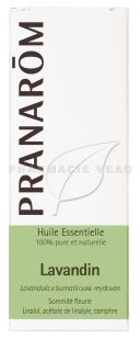 LAVANDIN SUPER - Pranarom Huile Essentielle Lavandin - Flacon 10ml