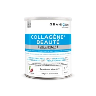 GRANIONS - Collagène+Pour Beauté Sublimlift - Goût Cerise - 300g