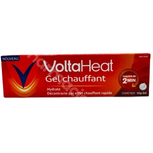 VoltaHeat gel chauffant Haleon 50g effet chaleur douleurs musculaires