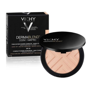 VICHY DERMABLEND POUDRE NUDE N° 25 Fond De Teint Poudre Compacte (9.5g)