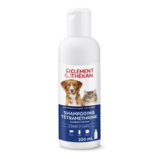 CLEMENT THEKAN Shampooing tétraméthrine 200 ml