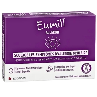EUMILL - Allergie Oculaire - 10 unidoses de 0,5 ml