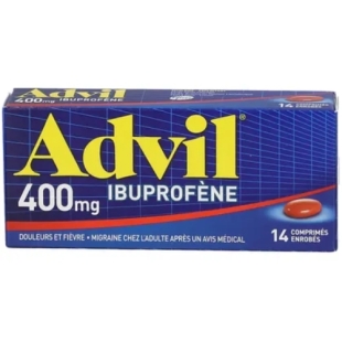 ADVIL 400 mg boîte de 14 comprimés enrobés