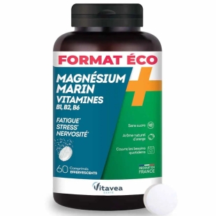 Vitavea - Magnésium Marin - Comprimés Effervescents