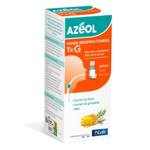 Pileje - Azéol Sirop Voies Respiratoires TxG - 75ml