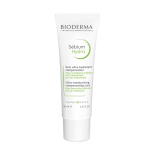BIODERMA SEBIUM Hydra Crème hydratante compensatrice Peaux acnéiques Acné (40 ml)