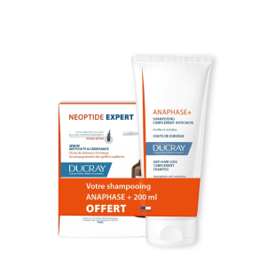 DUCRAY - Neoptide Expert Sérum Antichute et Croissance x2 + shampooing Offert