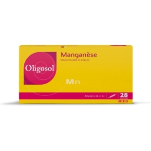 OLIGOSOL Manganèse (Mn) (28 ampoules)