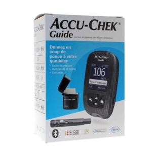 ACCU CHEK GUIDE Kit Lecteur de Glycémie + autopiqueur FastClix