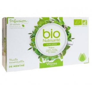 NUTRISANTE Infusion Pure Détox Bio (20 sachets)
