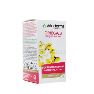 ARKOGELULES - Oméga 3 origine Marine Arkopharma - 60/180 Gélules