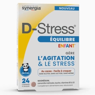 D-STRESS Équilibre Enfant - Stress et Agitation - 24 comprimés