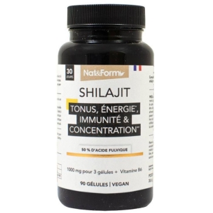 NAT ET FORM - Shilajit - 90 gélules