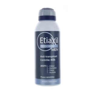 ETIAXIL Men Déodorant Anti-transpirant 48h Peaux Sensibles (150 ml)