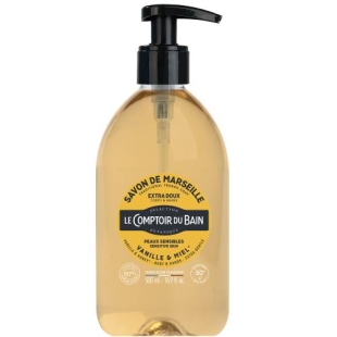 Le Comptoir du Bain - Savon de Marseille Liquide Extra-doux Vanille & Miel - 500ml