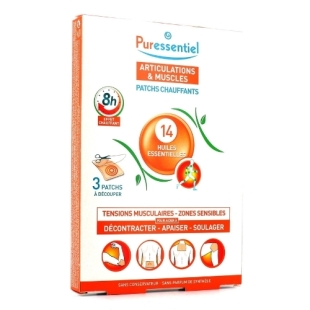 PURESSENTIEL ARTICULATIONS Patchs Chauffants (3 patchs)