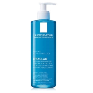 LA ROCHE POSAY - EFFACLAR Gel Moussant Purifiant Peaux grasses (400 ml)
