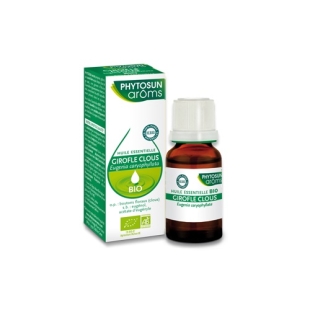 CLOUS DE GIROFLE Huile Essentielle BIO (10ml) PHYTOSUN AROMS 