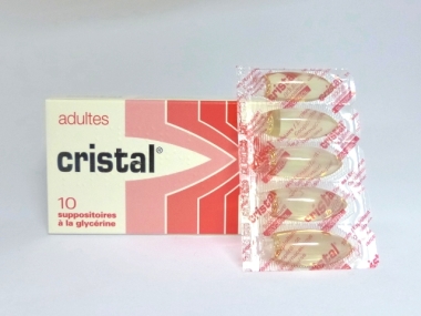 CRISTAL Suppositoires à la Glycérine ADULTES Bte de 10