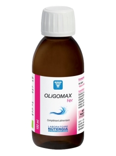 OLIGOMAX FER Nutergia Flacon de 150 ml (remplace SUPRAMINÉRAL)