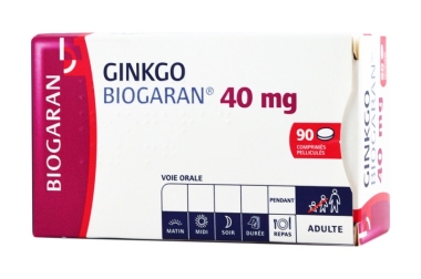GINKGO 40mg générique de TANAKAN - 90 comprimés