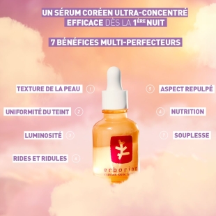 ERBORIAN Skin Therapy - Sérum Lacté Nuit Multi-Perfecteur - 30ml