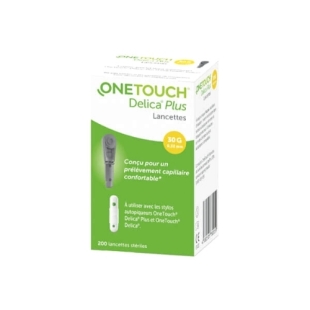 ONE TOUCH DELICA 200 Lancettes - Mesure glycémie