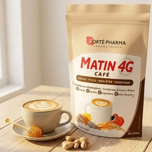 FORTE PHARMA Matin 4G Café Boisson énergie matin, une alternative originale au café traditionnel