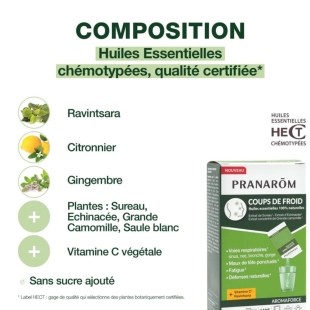 PRANAROM - Coups de Froid - 9 Sachets