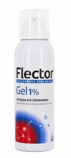 FLECTOR Gel 1% Anti-inflammatoire et Tendinite - Flacon 100g