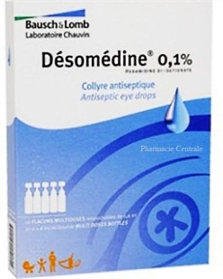 DESOMEDINE COLLYRE boite de 10 flacons multidoses