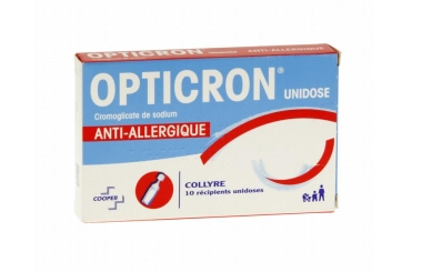 OPTICRON  Collyre Boite de 10 unidoses
