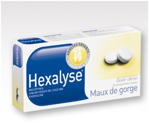 HEXALYSE Boîte de 24 comprimés à sucer